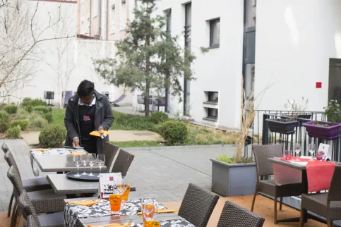 La terrasse de La Salle à Manger de Lyon Confluence